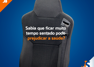 Ficar muito tempo sentado pode prejudicar a saúde.